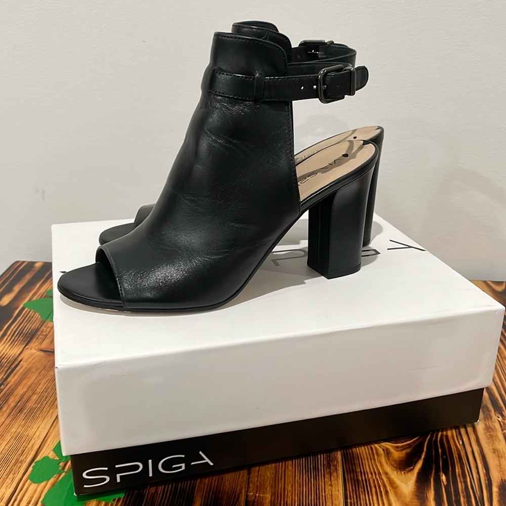 Via Spiga V Fabrizie Heel Black 9
